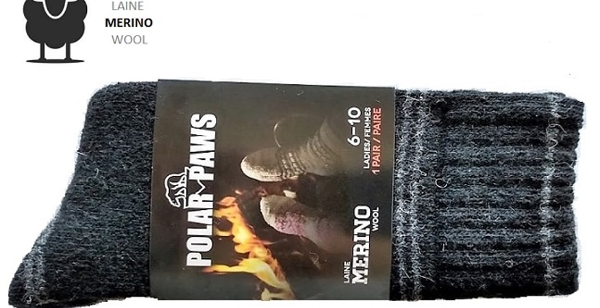 36 tx inc pour 6 paires de bas en laine MERINO pour femme valeur de 59