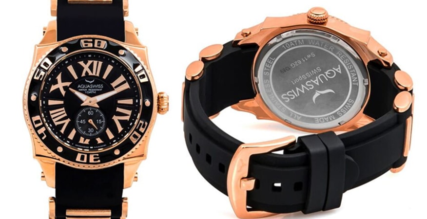 199 taxes incluses pour une montre de prestige Swissport par Aquaswiss disponible en 6 couleurs valeur